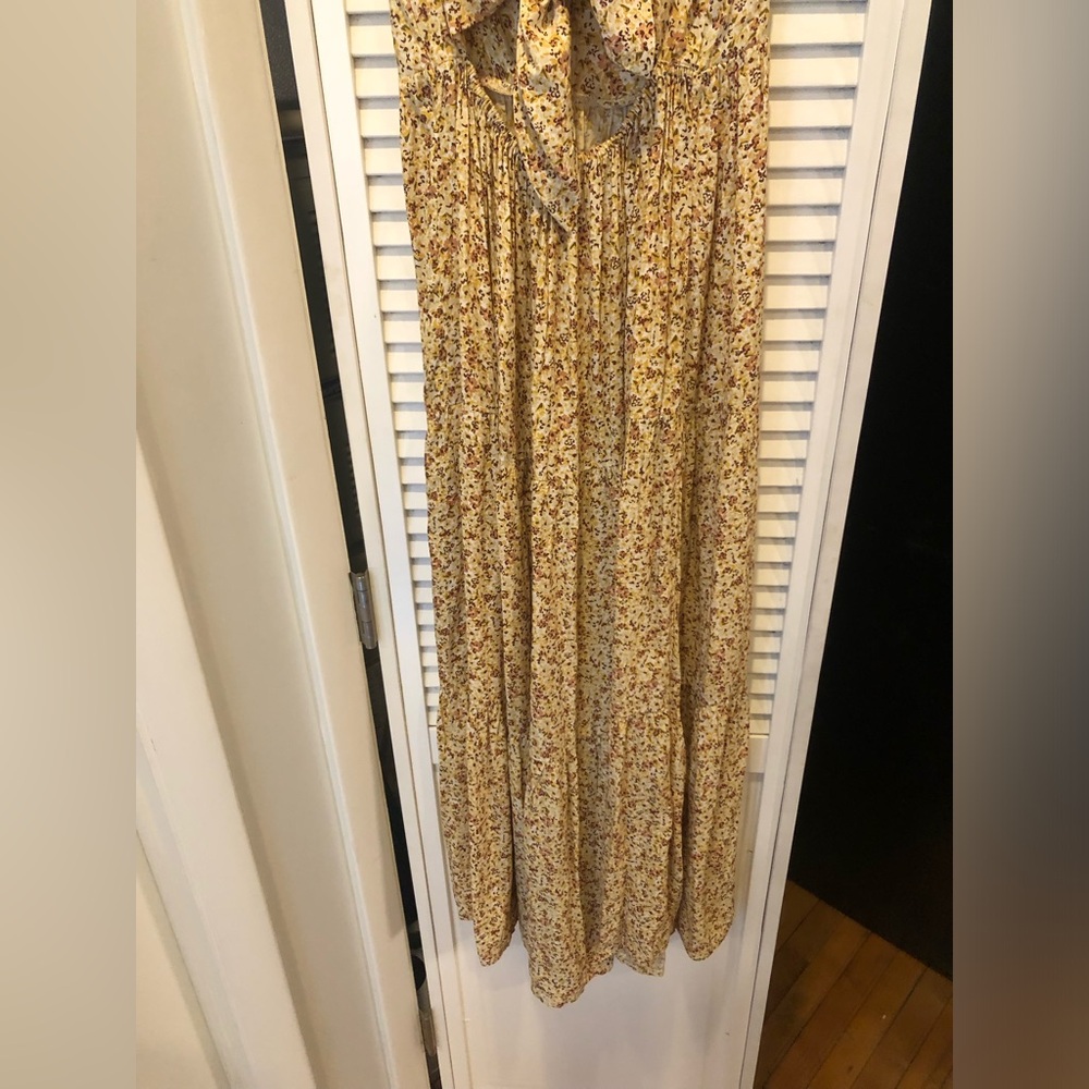 Faithfull the Brand Floral Yellow Maxi Dress - Picture 9 of 10